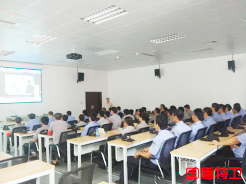 宝钢护卫点学习训练